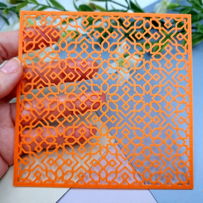 Moroccan Stencil 1 Stencil SweetyBijou Tools   