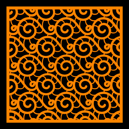 Shells Stencil Stencil SweetyBijou Tools   