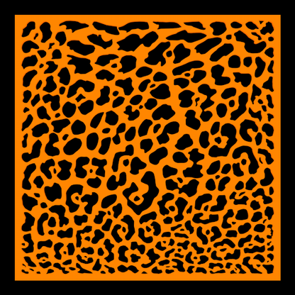 Leopard Stencil Stencil SweetyBijou Tools   