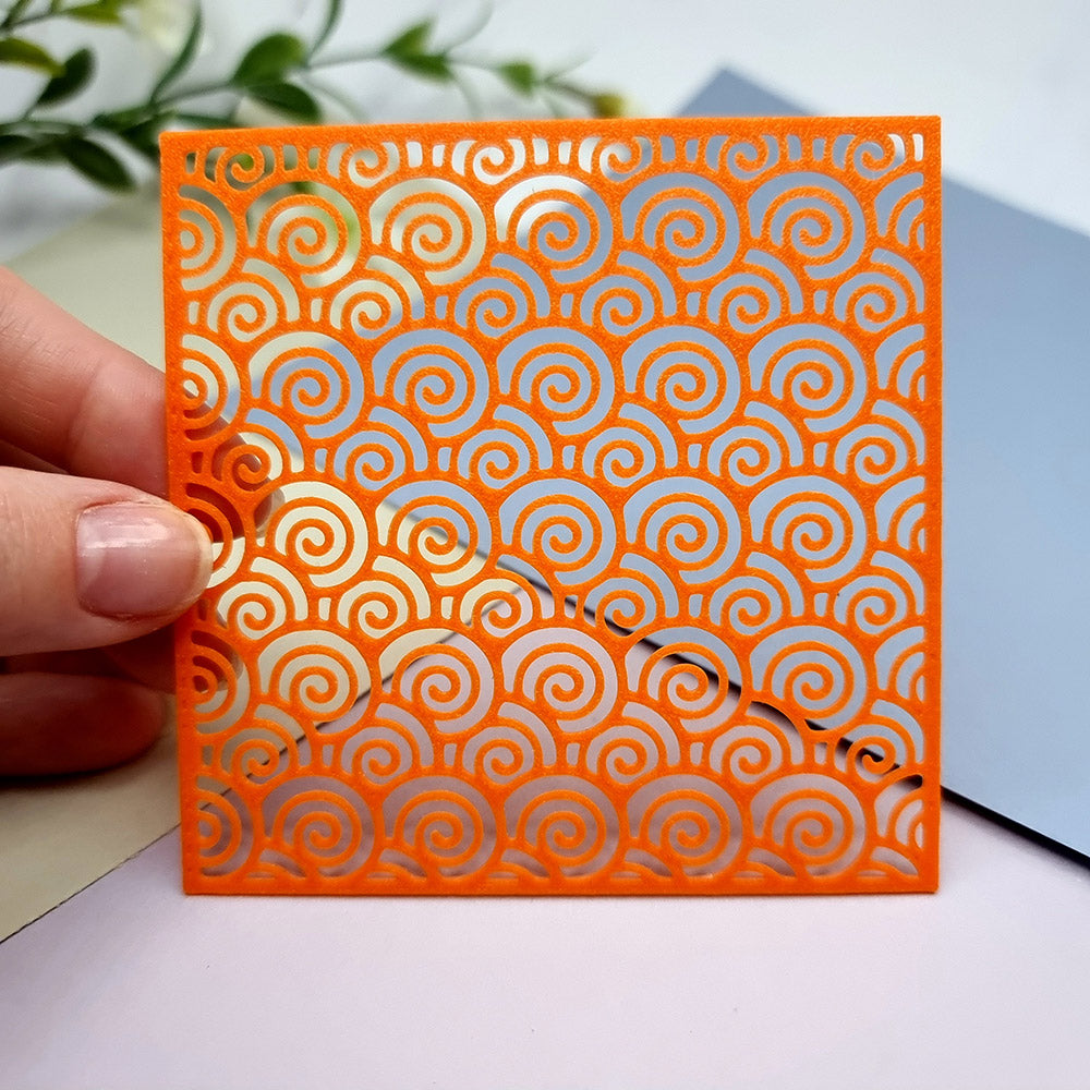 Spirals Greek Stencil Stencil SweetyBijou Tools   