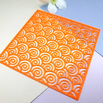 Spirals Greek Stencil Stencil SweetyBijou Tools   