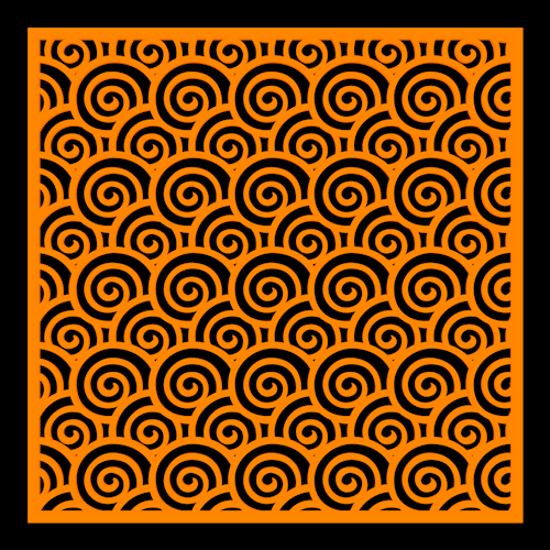 Spirals Greek Stencil Stencil SweetyBijou Tools   