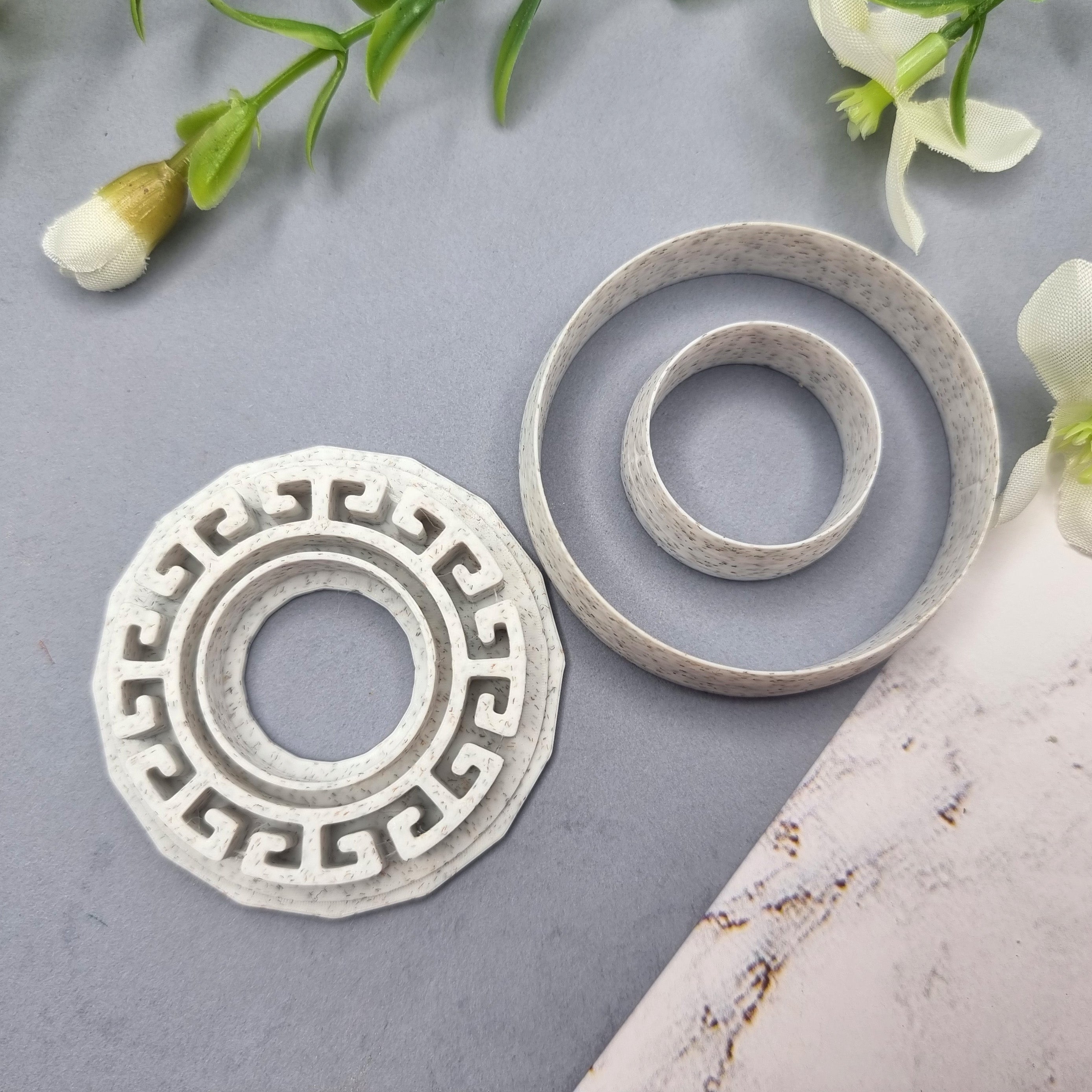 Polymer Clay Stamp #1, Greek Style Stamp Stamp SweetyBijou Tools   