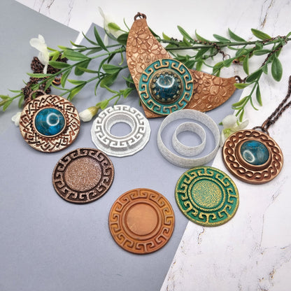 Polymer Clay Stamp #1, Greek Style Stamp Stamp SweetyBijou Tools   