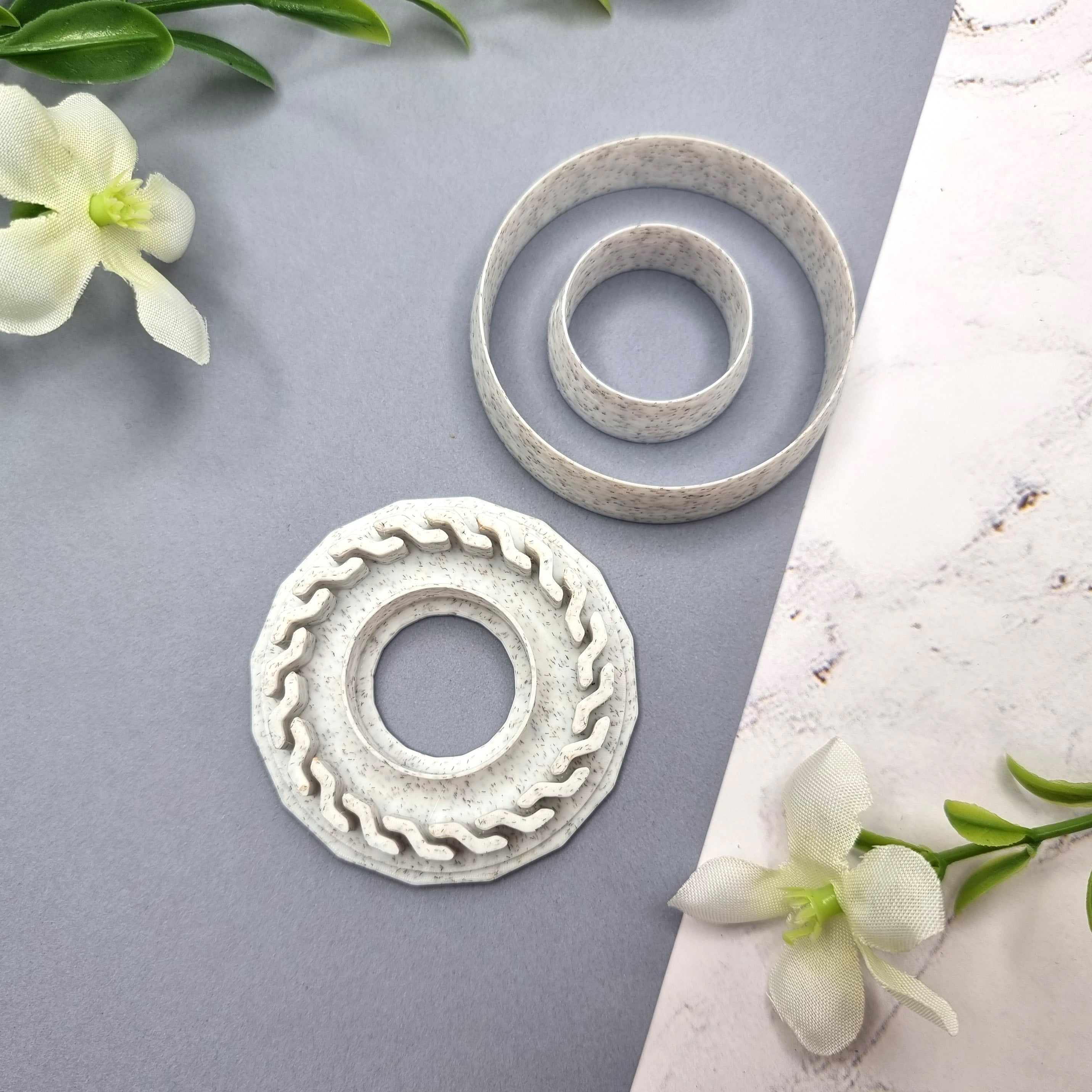 Polymer Clay Stamp #7, Greek Style Stamp  SweetyBijou Tools   