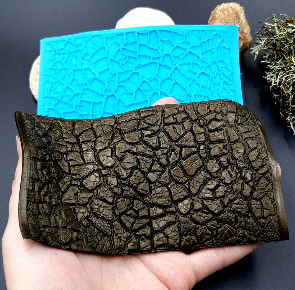 Silicone Texture - Cracked Soil - Drought