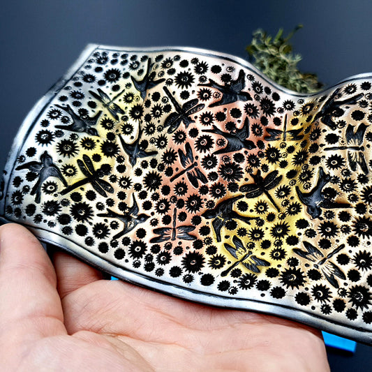 Silicone Texture - Birds & Dragonflies, IN