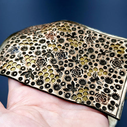 Silicone Texture - Bees, Roses & Honey, IN