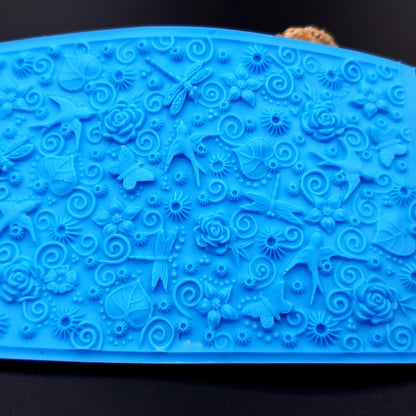 Silicone Texture - Summer Doodles, IN