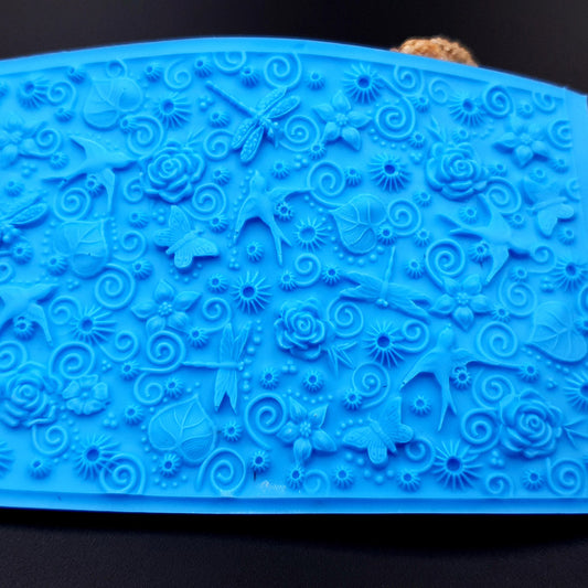 Silicone Texture - Summer Doodles, IN