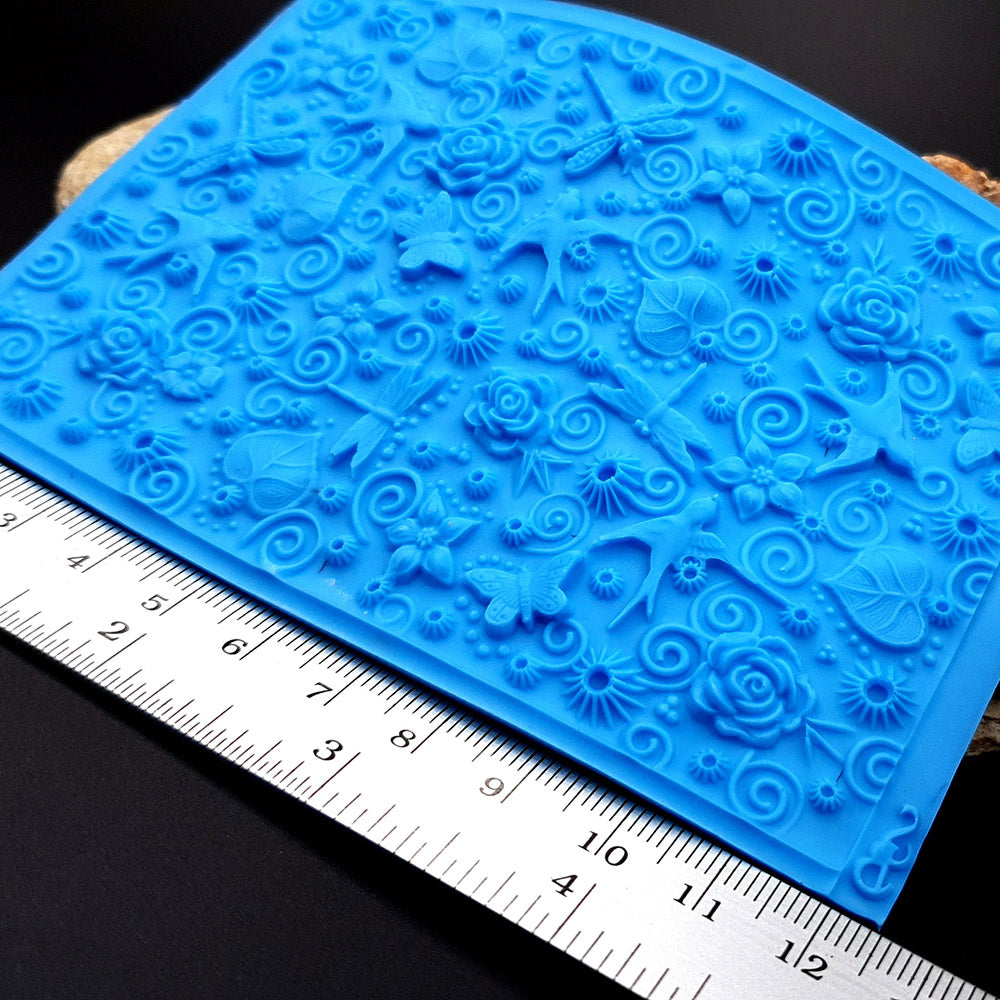 Silicone Texture - Summer Doodles, IN