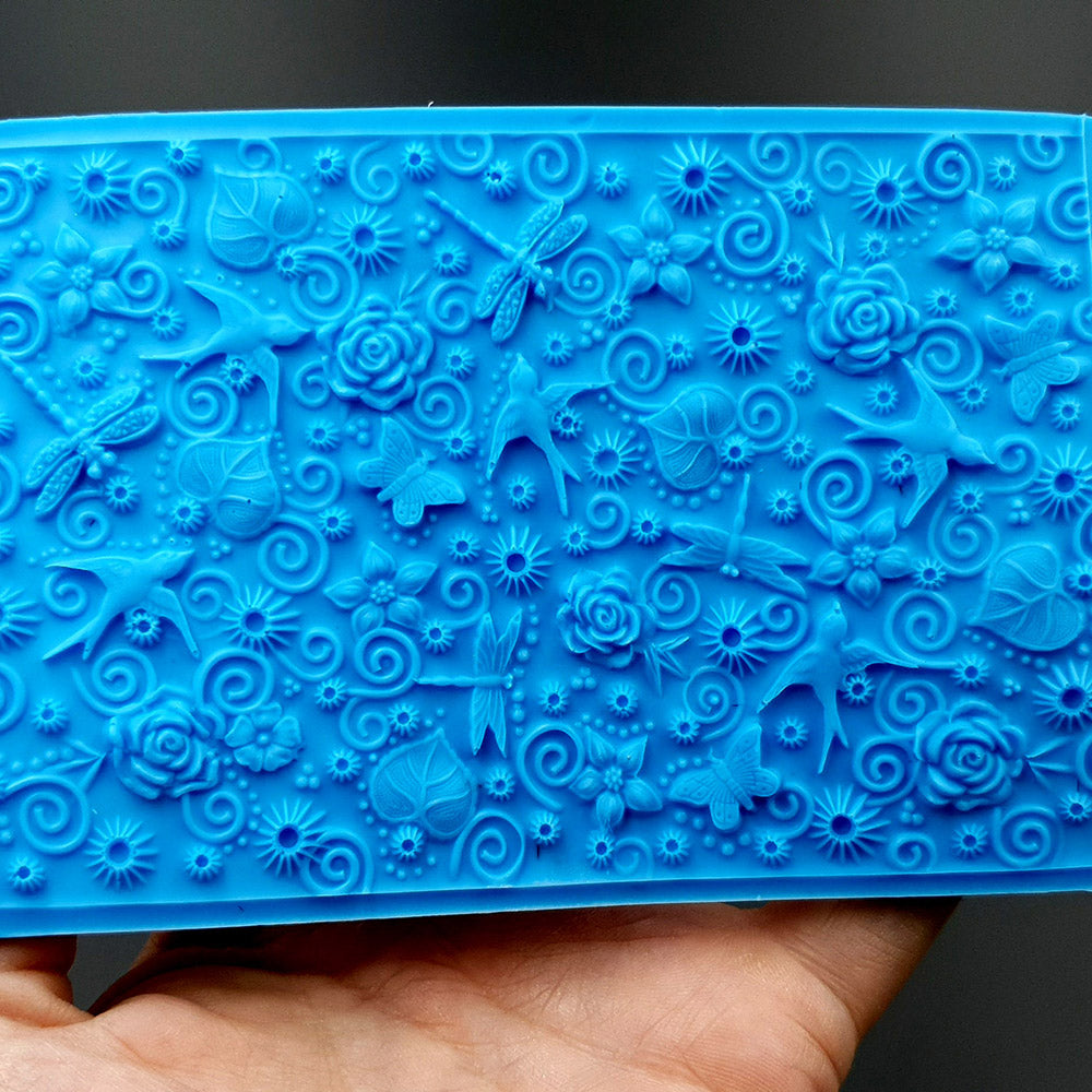 Silicone Texture - Summer Doodles, IN