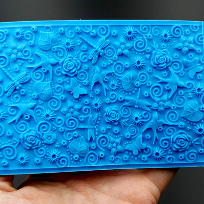 Silicone Texture - Summer Doodles, IN