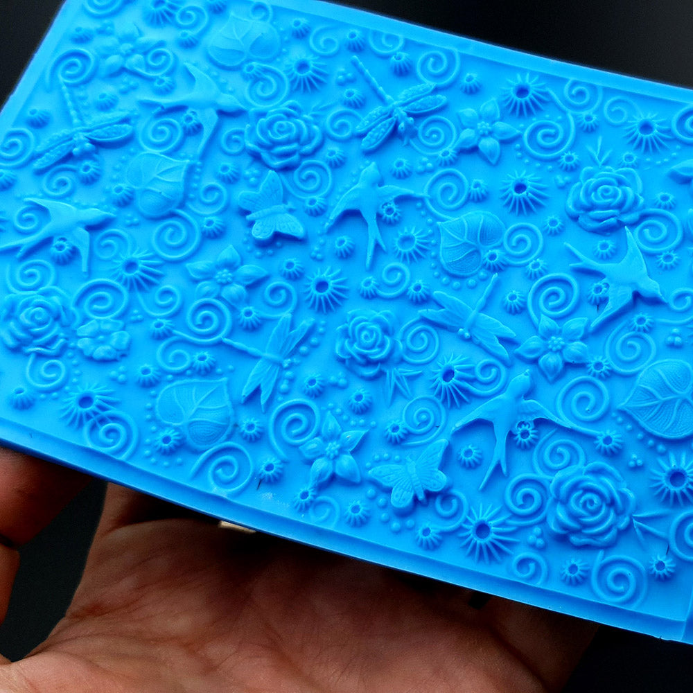 Silicone Texture - Summer Doodles, IN