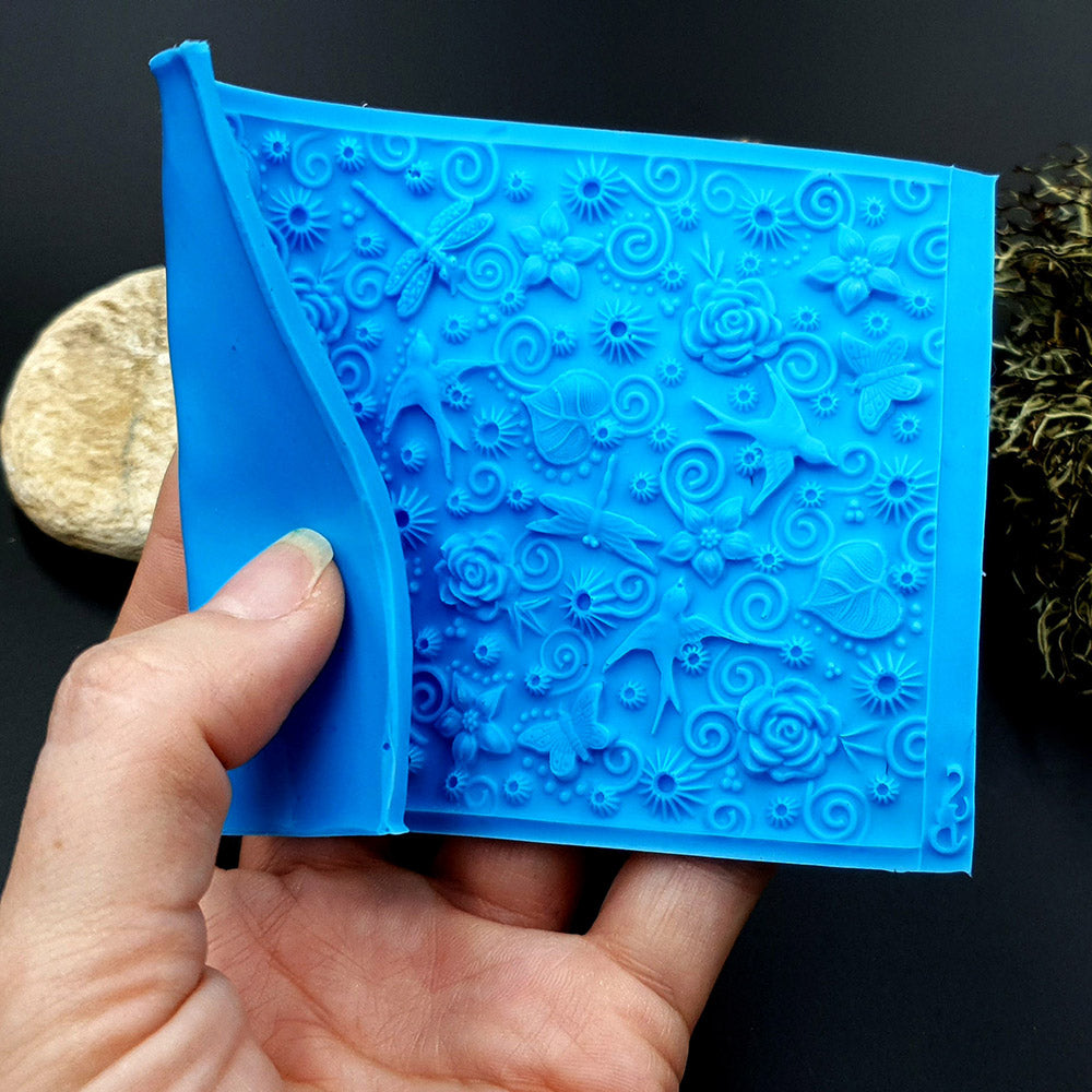 Silicone Texture - Summer Doodles, IN