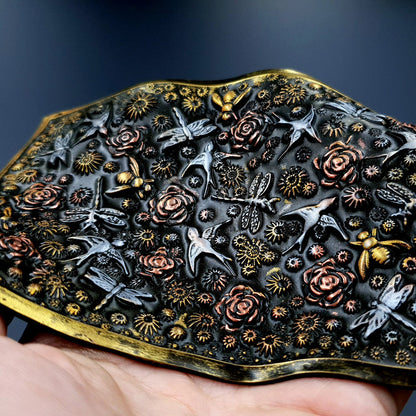 Silicone Texture - Birds, Dragonflies & Roses, OUT