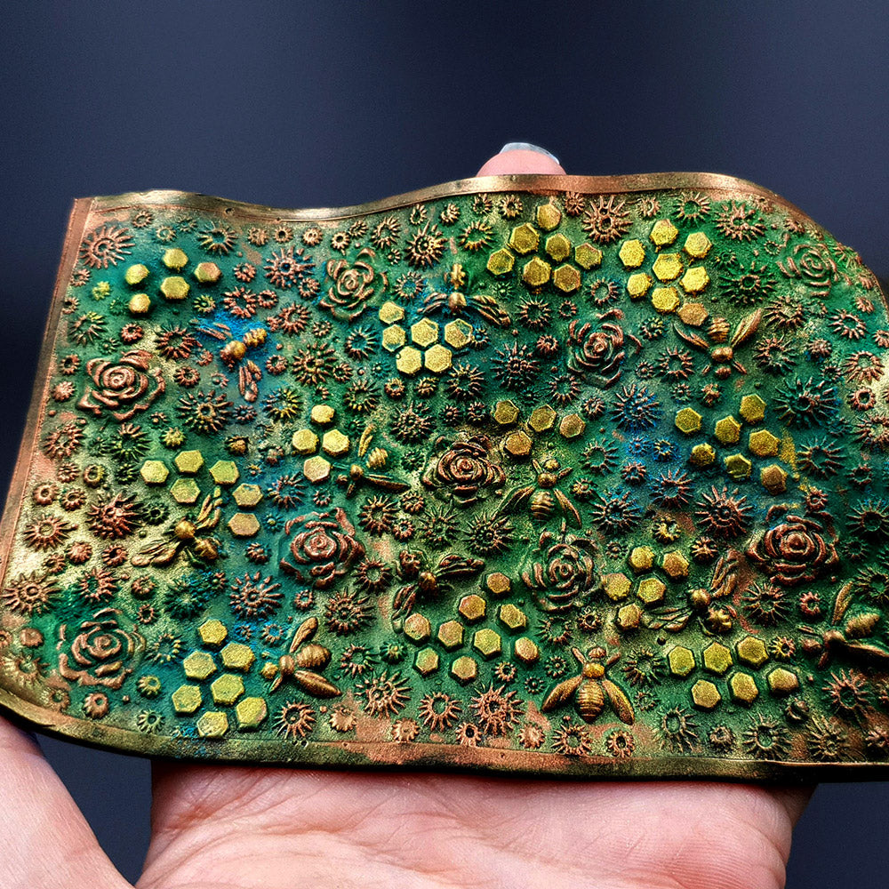 Silicone Texture - Bees, Roses & Honey, OUT