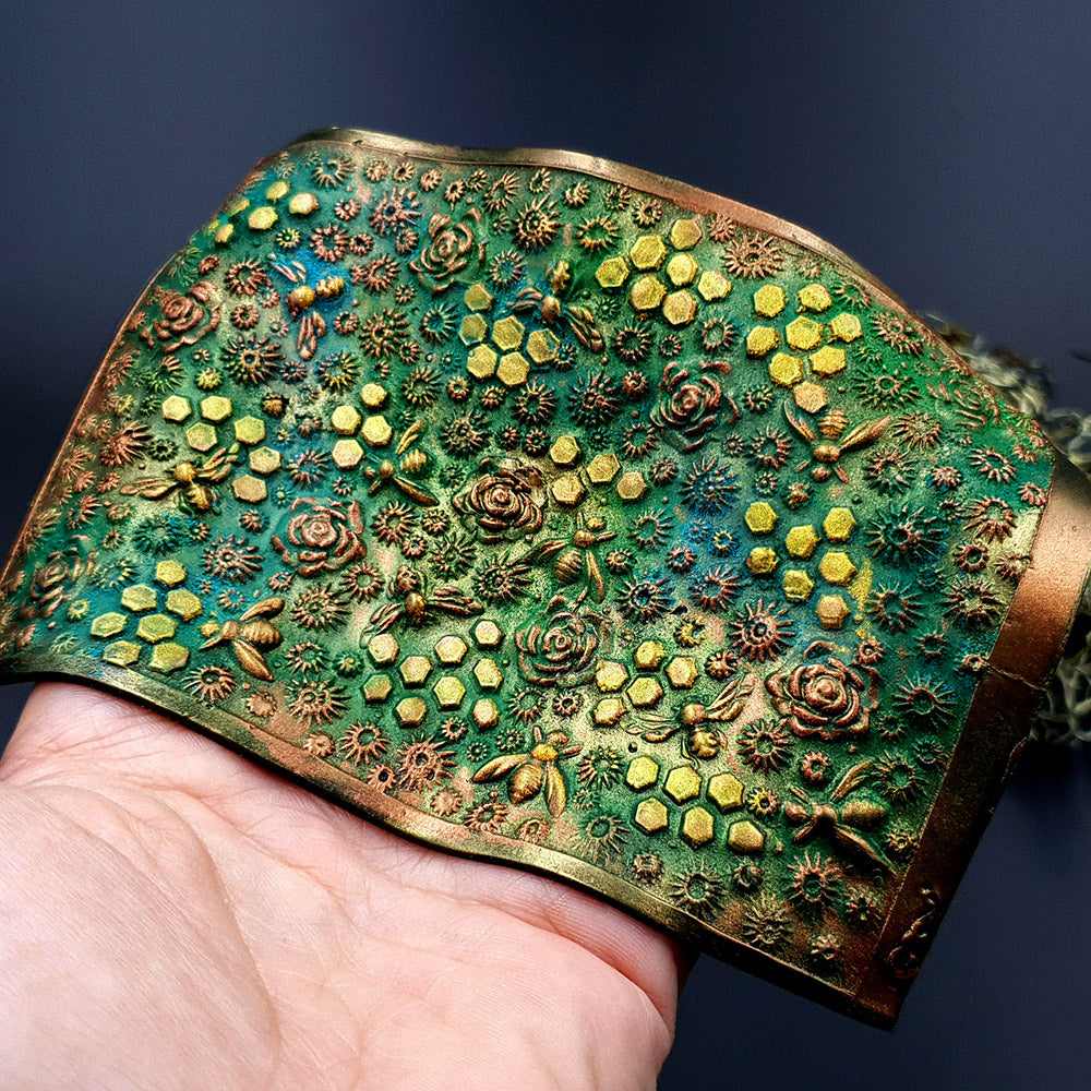 Silicone Texture - Bees, Roses & Honey, OUT