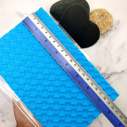 Silicone Texture - Deep Leather Patchwork