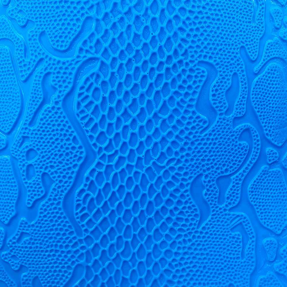 Silicone Texture - Deep Snake Pattern