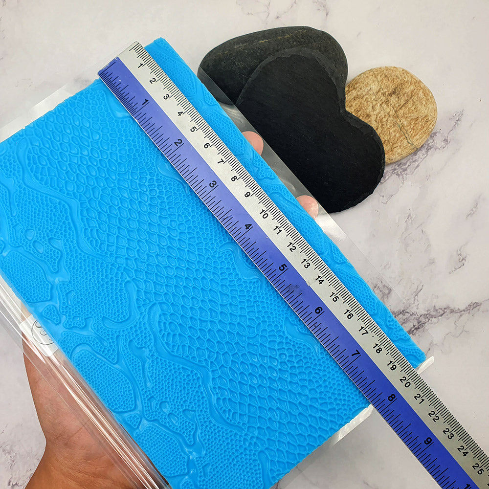 Silicone Texture - Deep Snake Pattern