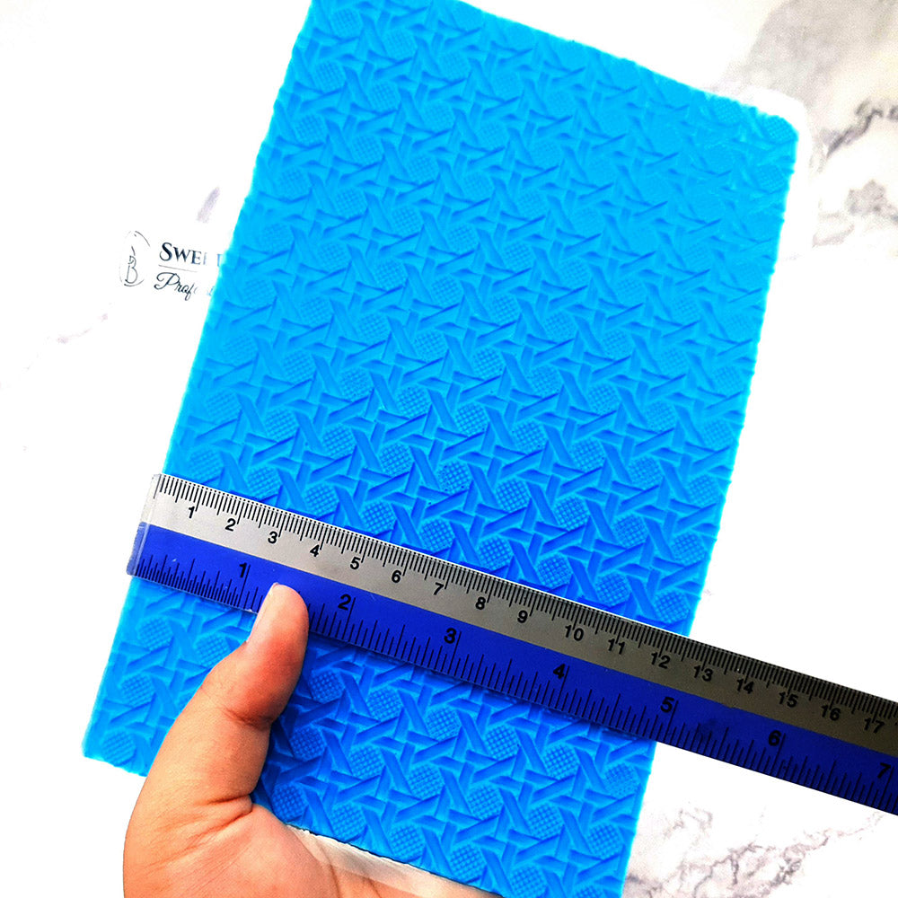 Silicone Texture "Patterned Metal Sheet"