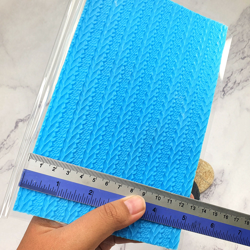 Silicone Texture "Knitted Cloth"