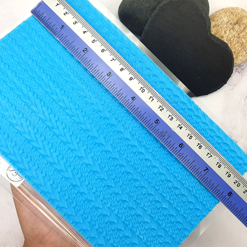 Silicone Texture "Knitted Cloth"