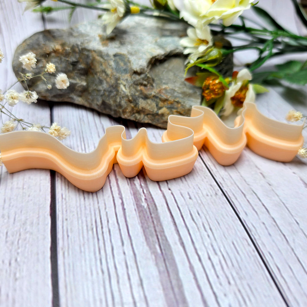SweetyBijou Freeform Waves art blade for polymer clay
