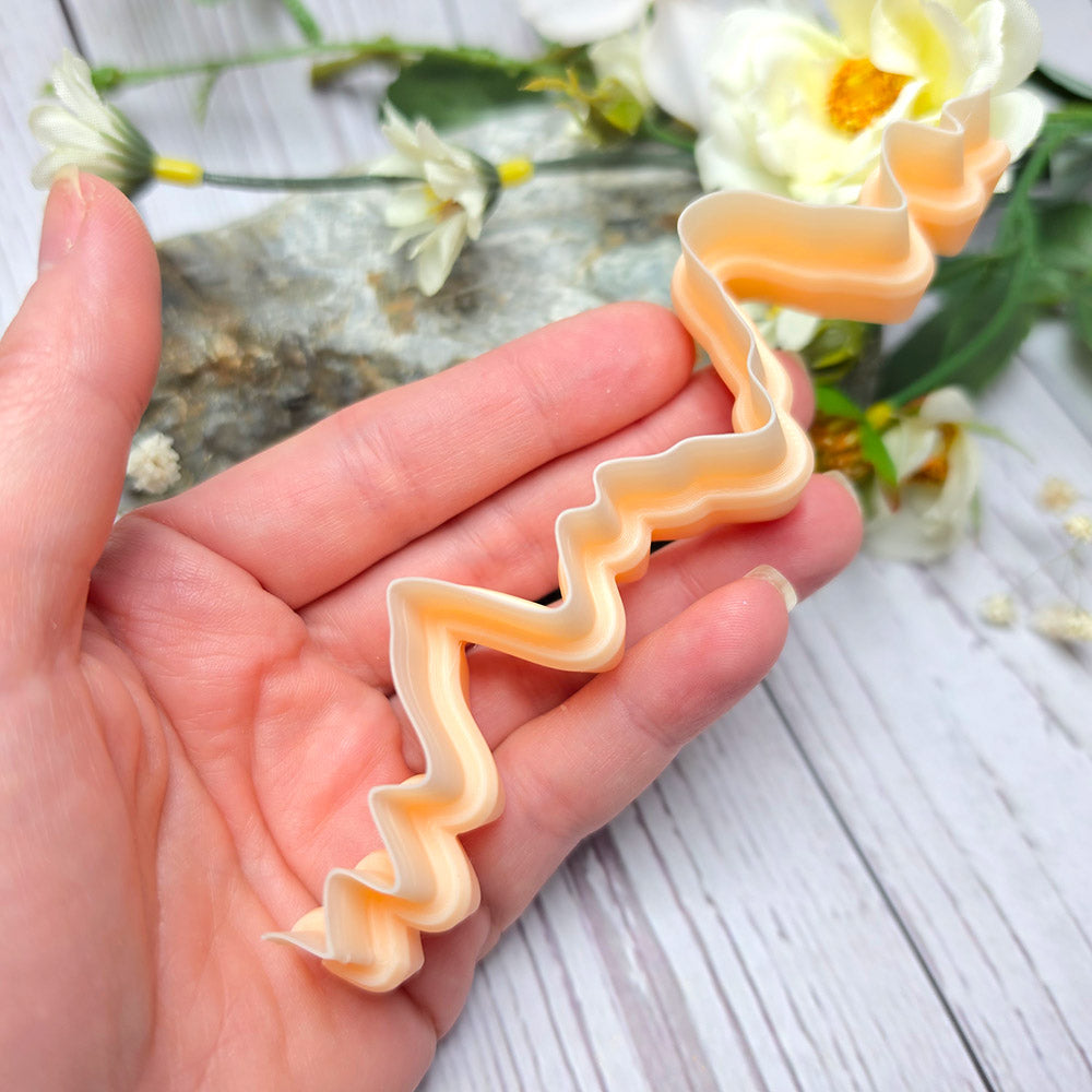 SweetyBijou Wild Peaks art blade for polymer clay
