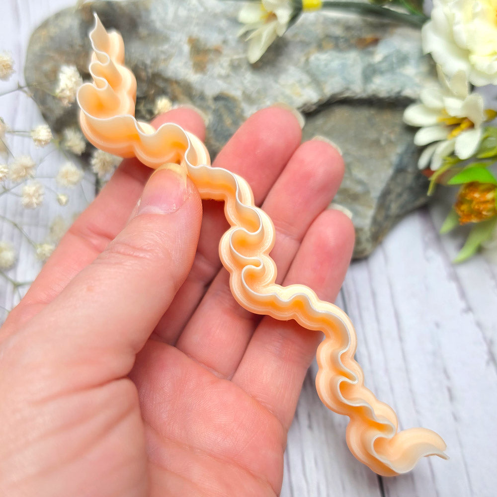 SweetyBijou Splashing Waves art blade for polymer clay