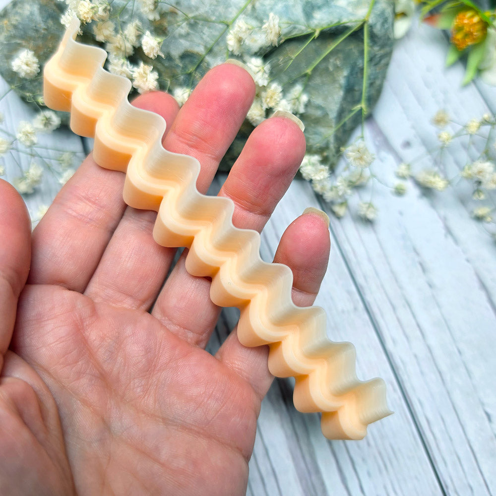 SweetyBijou Harmonic Waves Small art blade for polymer clay
