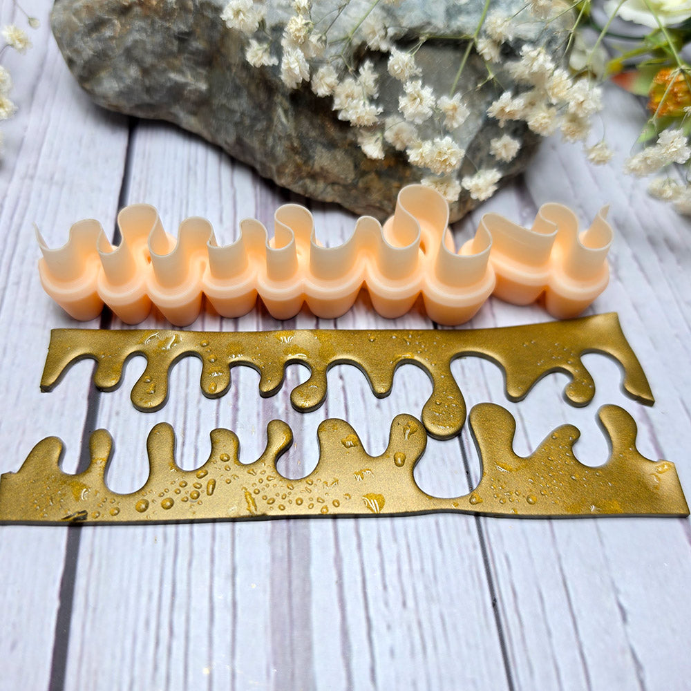 SweetyBijou Elegant Curves art blade for polymer clay