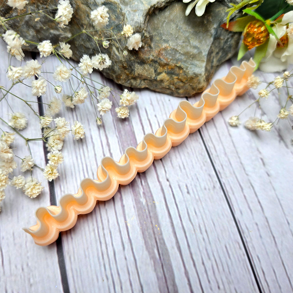 SweetyBijou Ripple Effect Medium art blade for polymer clay