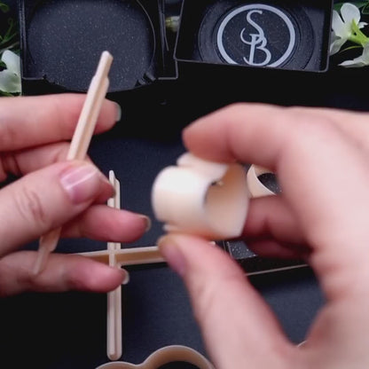 5 Heart Cutters in Set - Perfectly Aligned Cutters #15