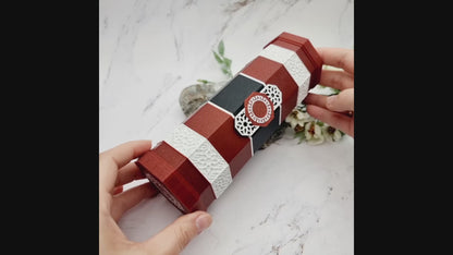 Ancient Scroll Pencil Case - Large Size