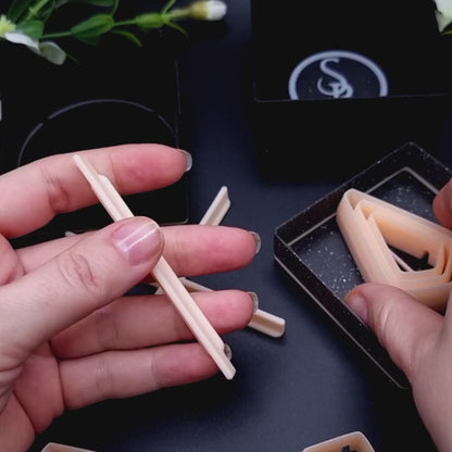 5 Square Drop Cutters in Set - Perfectly Aligned Cutters #19