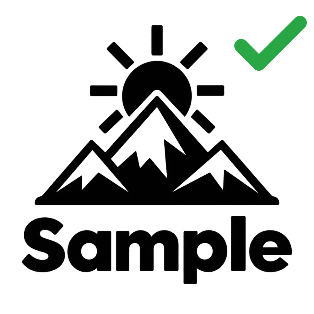 Custom Brand Stamp for Clay - Your Logo or Artwork in 4 Sizes - Set of 4 Stamps