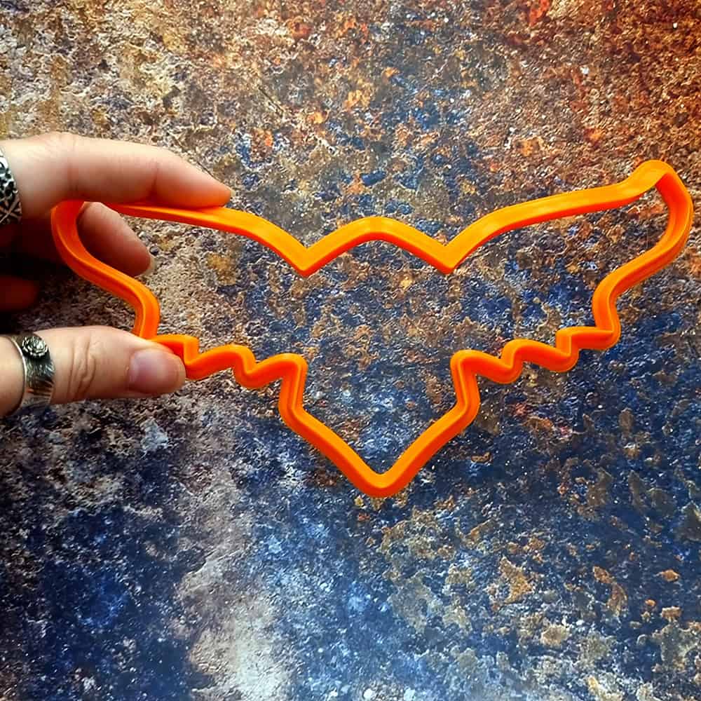 Statement necklace shape polymer clay cutter