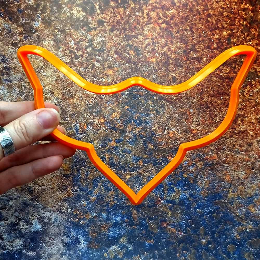 Statement necklace shape polymer clay cutter