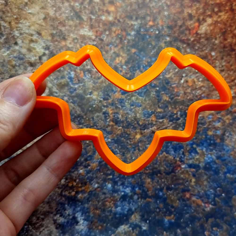 Statement necklace shape polymer clay cutter