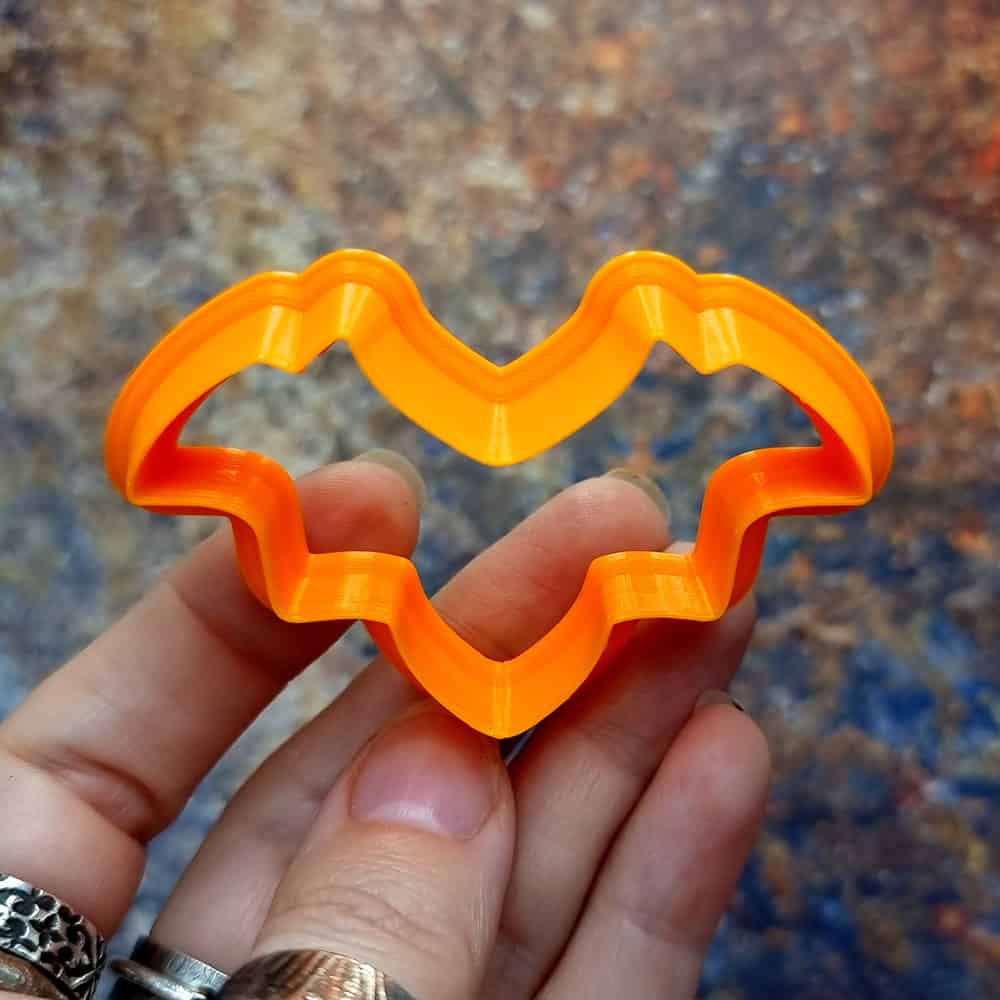 Statement necklace shape polymer clay cutter