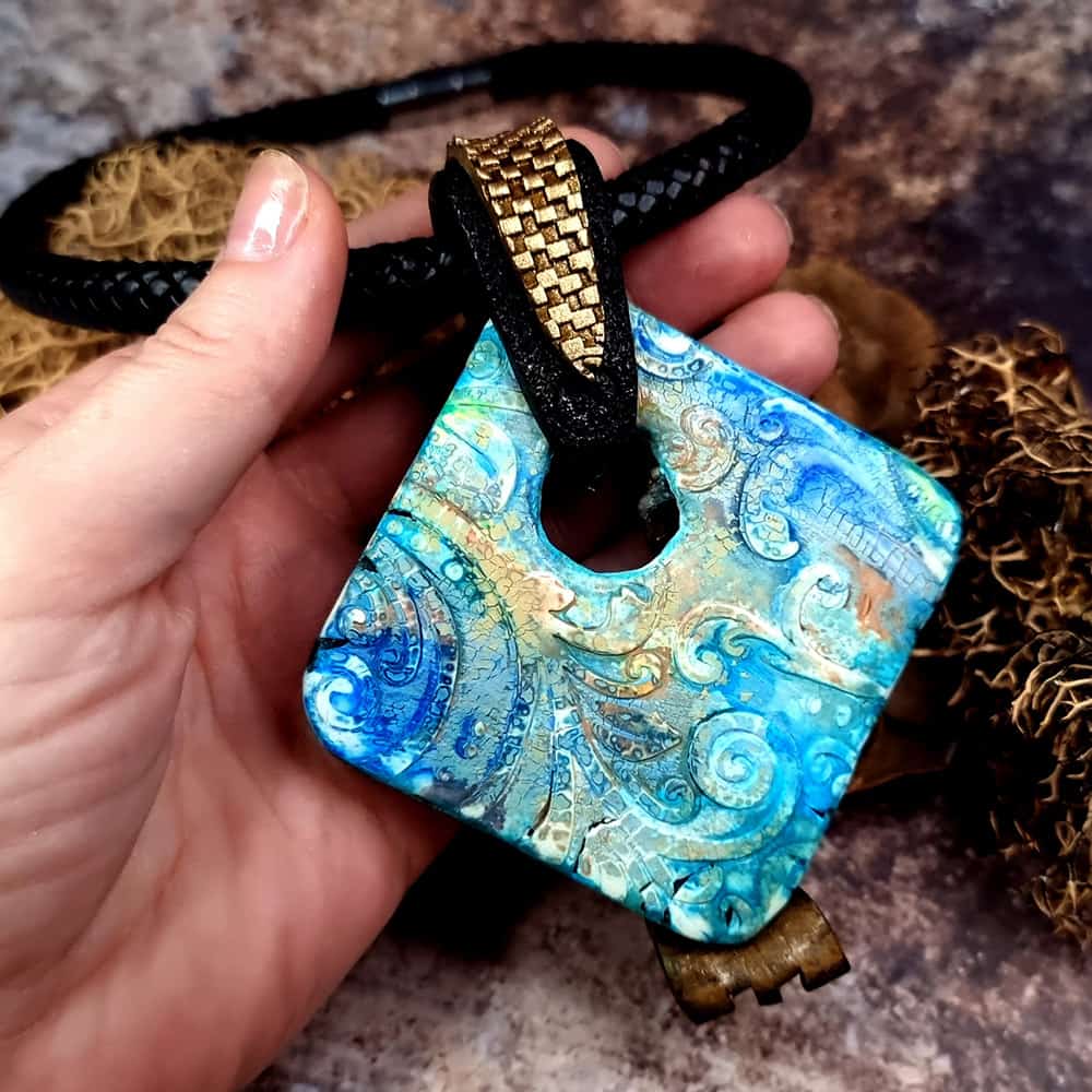 Blue Pendant Pendant SweetyBijou Jewelry   