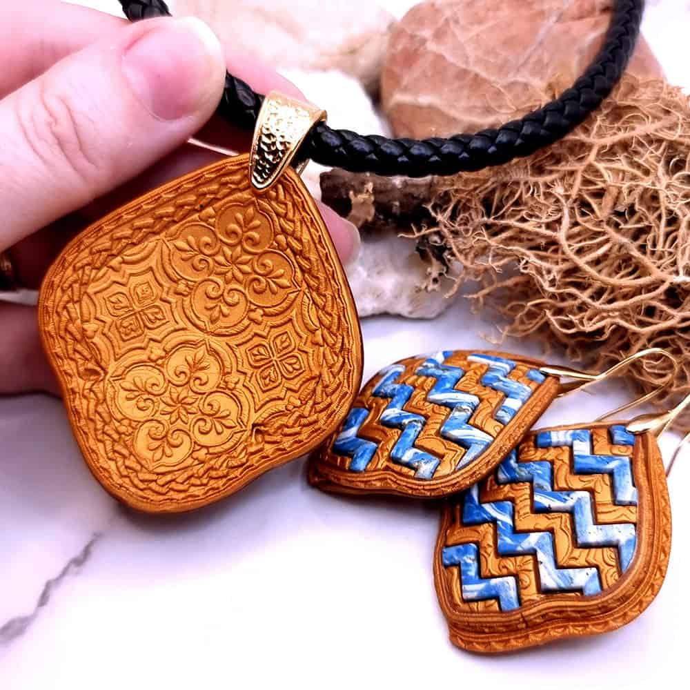 Ukrainian Breez - Zig Zag Set Jewelry Set SweetyBijou Jewelry   