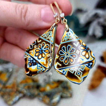 Ukrainian Motifs Earrings #5 Earrings SweetyBijou Jewelry   
