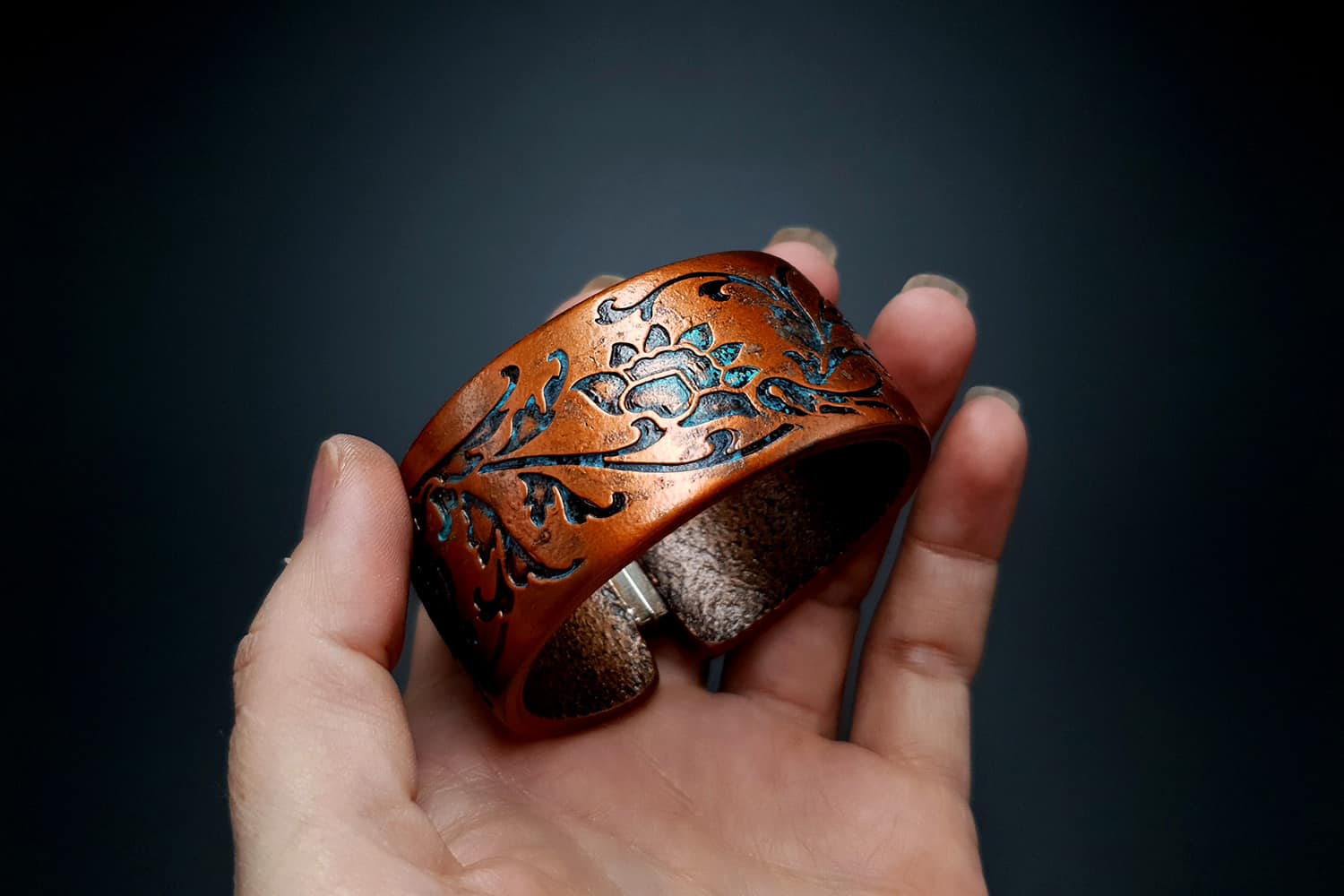 Faux Copper Bracelet Bracelet SweetyBijou Jewelry   