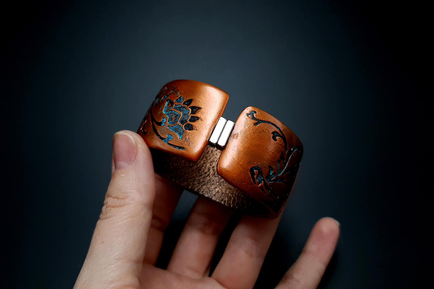 Faux Copper Bracelet Bracelet SweetyBijou Jewelry   