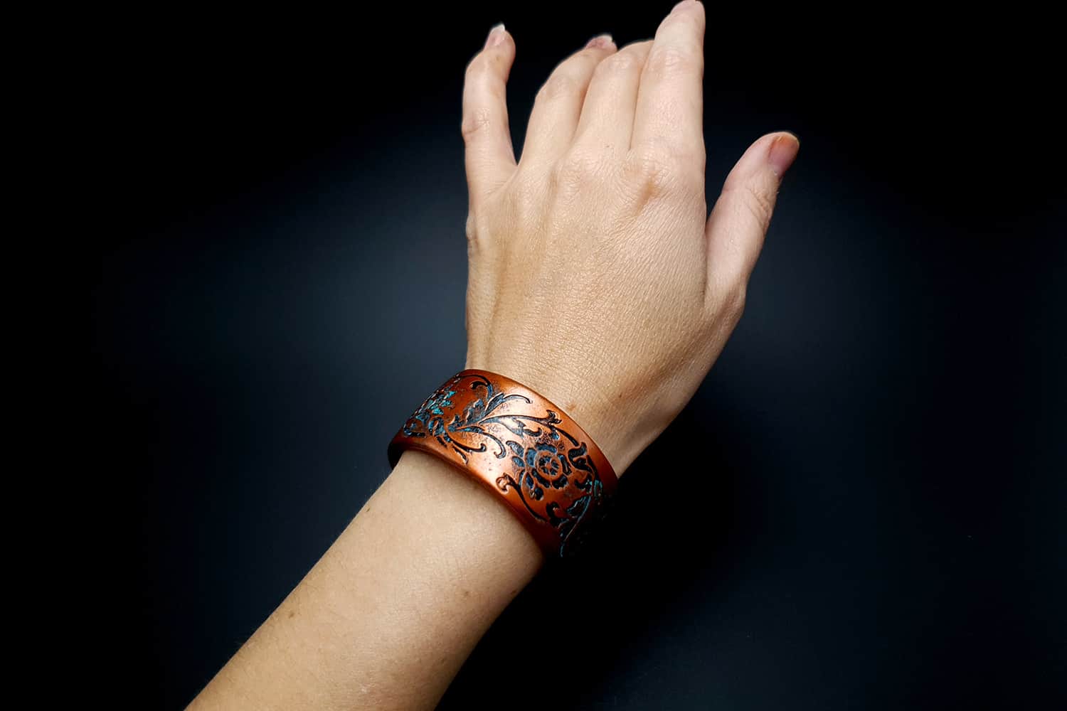 Faux Copper Bracelet Bracelet SweetyBijou Jewelry   