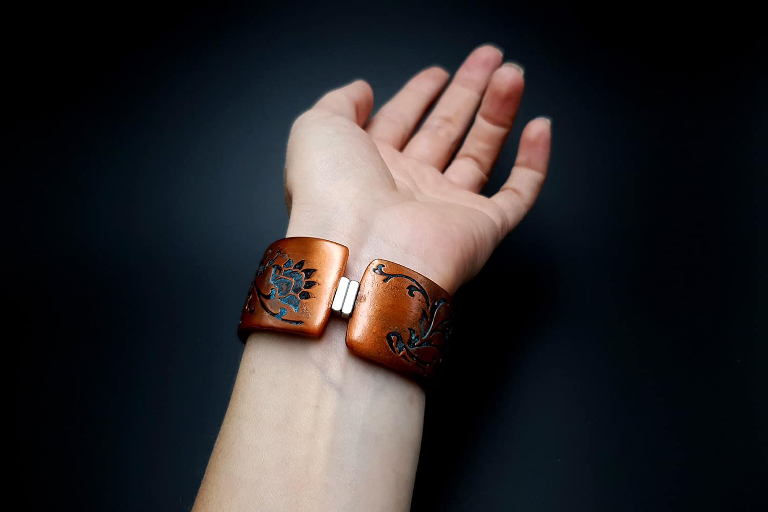 Faux Copper Bracelet Bracelet SweetyBijou Jewelry   