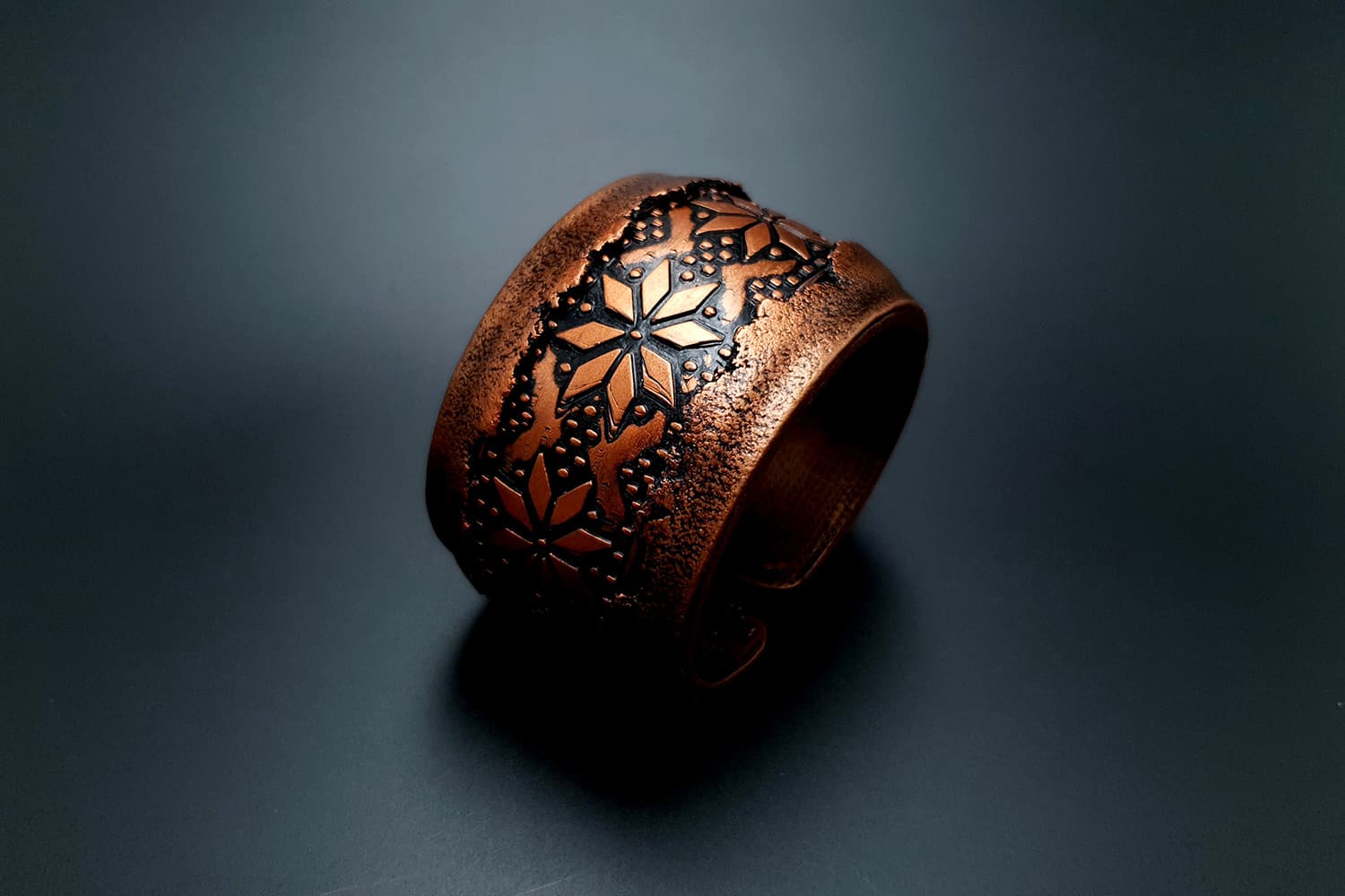 "Winter Folklore" Polymer clay bracelet Bracelet SweetyBijou Jewelry   